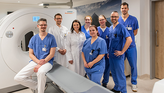 Team der Abteilung Nuklearmedizin