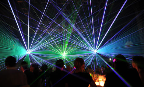 Lasershow Deutsch-Französische HNO-Tagung 2012 Essen