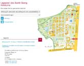 Lageplan der Klinik für Gefäßchirurgie am Klinikum St. Georg in Leipzig